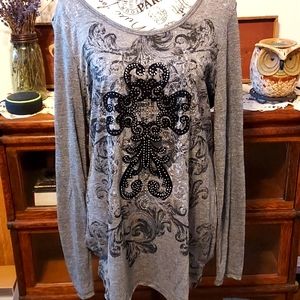 Maurices Womens Long Sleeve Top